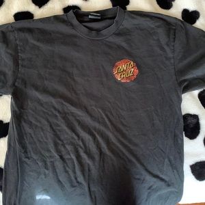 Black Santa Cruz shirt